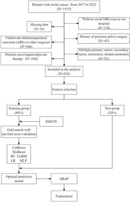 Interpretable machine learning model to predict surgical difficulty in laparoscopic resection for rectal cancer